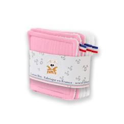 Puériculture-Lingettes lavables en coton bio