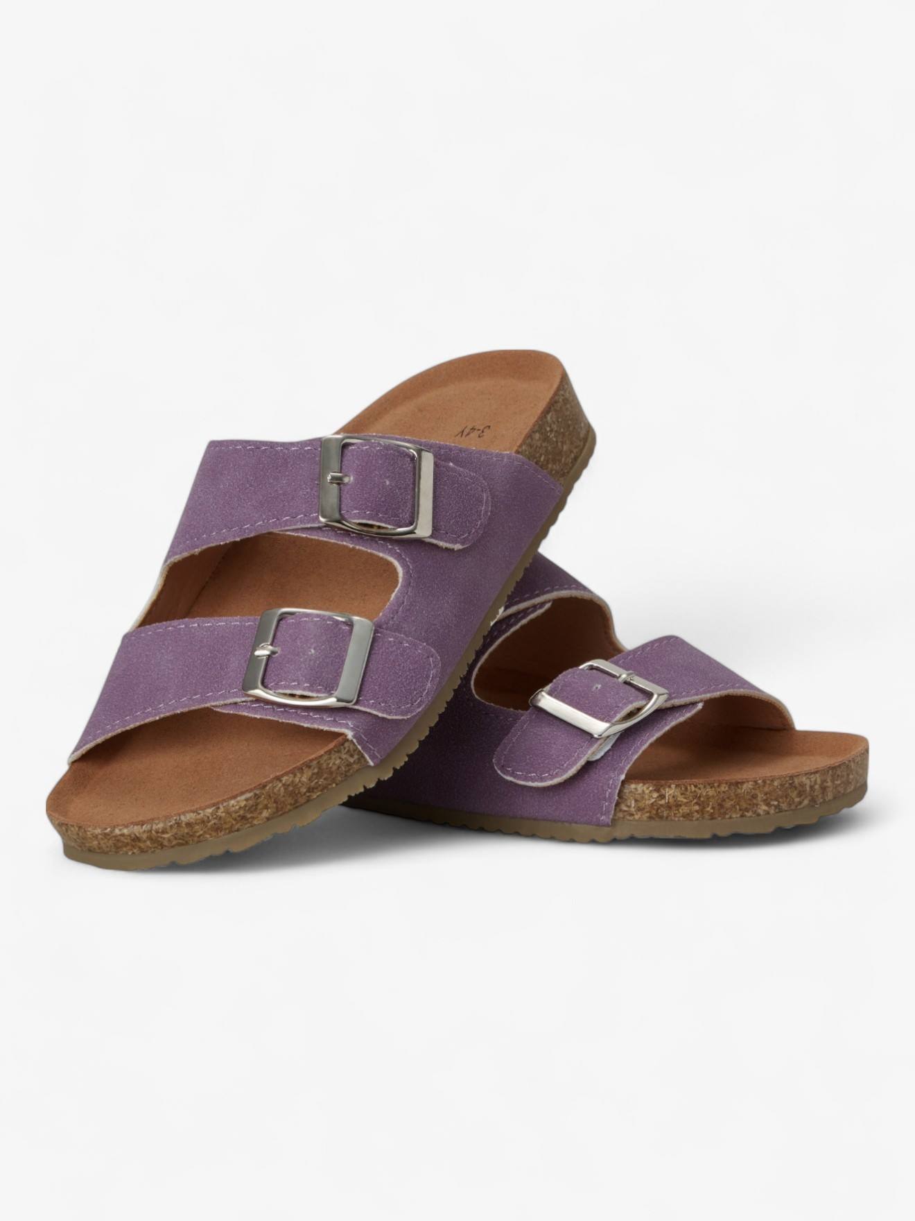 Sandales Sunny Enfant En Cuir Vegan Violet (Babymocs) - Image 2