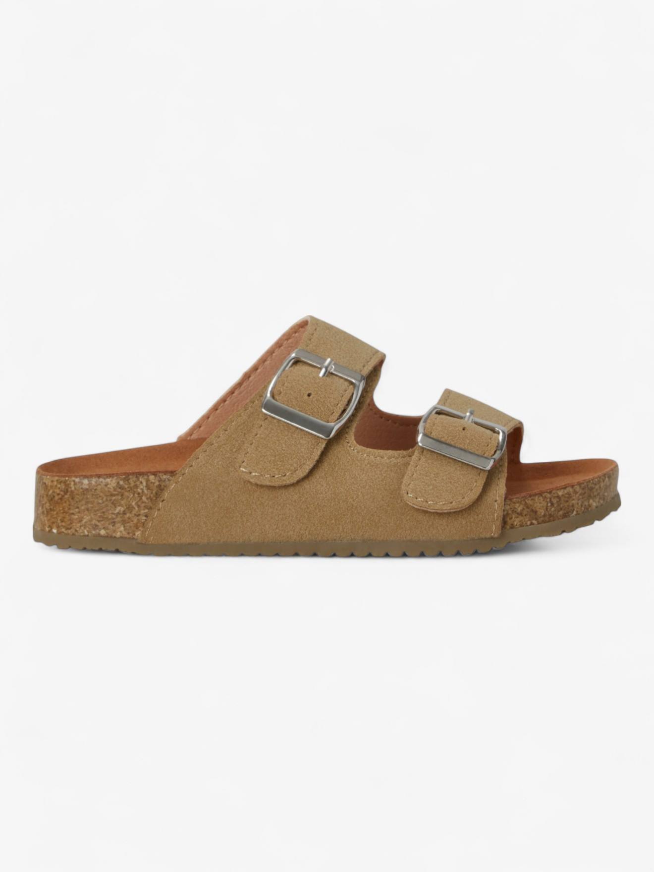 Sandales Sunny Enfant En Cuir Vegan Beige