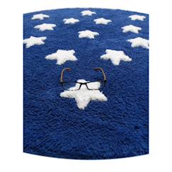 Linge de maison et décoration-Décoration-Tapis enfant fait main en coton etoile