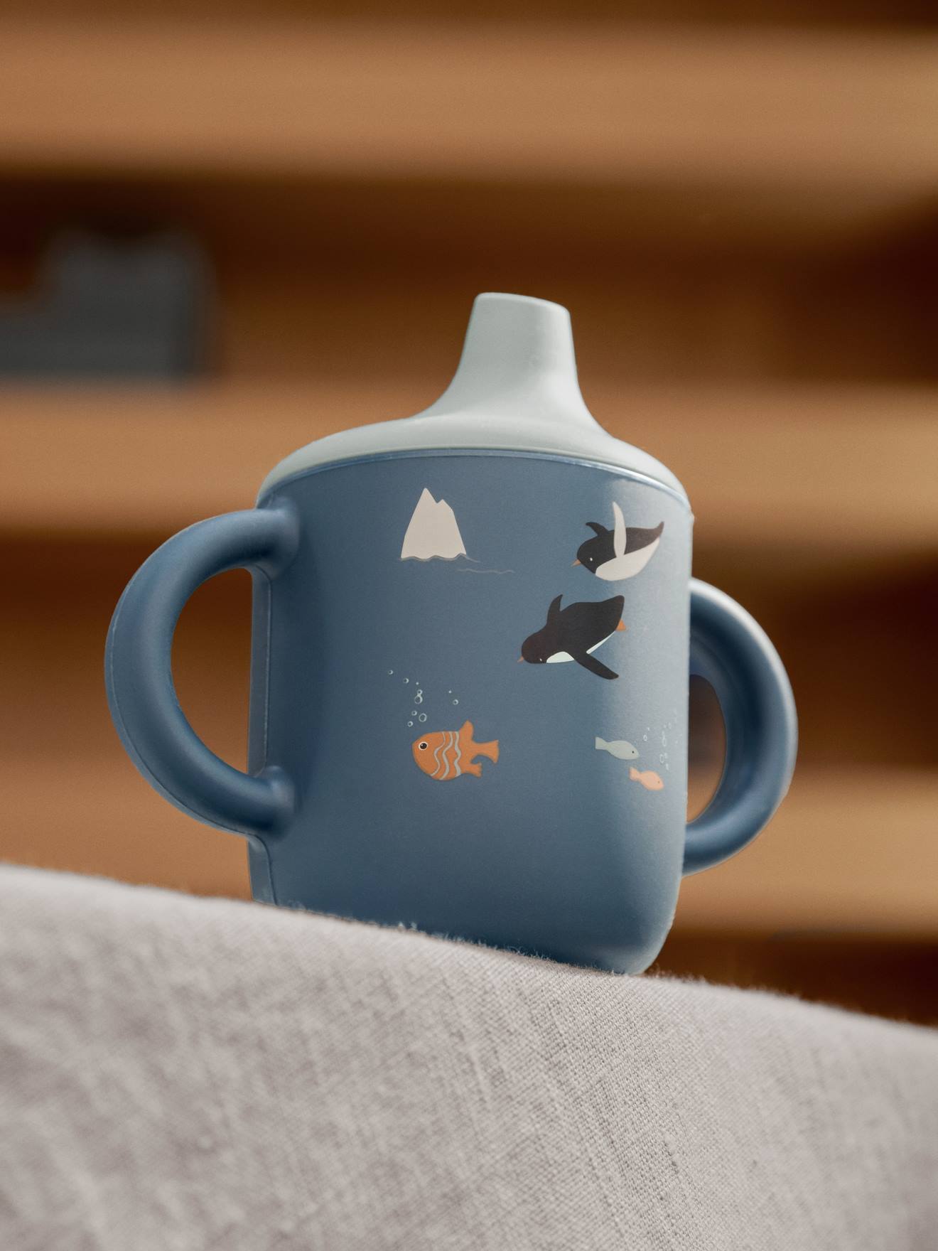 Tasse d'apprentissage Neil - bleu foncé