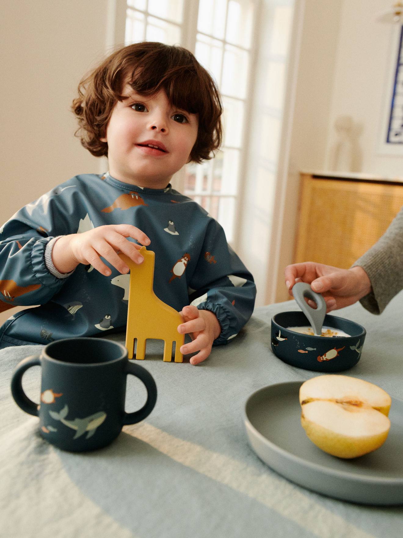 Coffret repas Vivi - bleu foncé