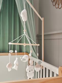 Linge de maison et décoration-Mobile musical DANS LES BOIS