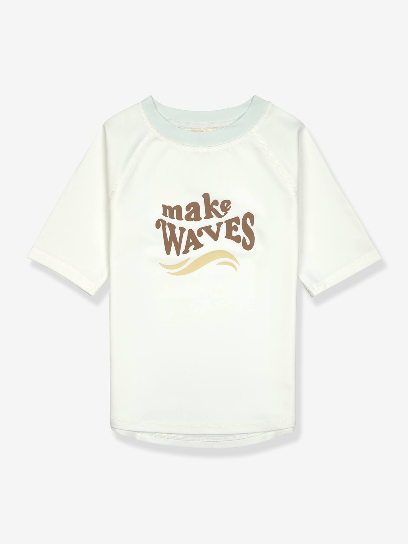 Tee-shirt de bains anti UV enfant LÄSSIG manches courtes sable