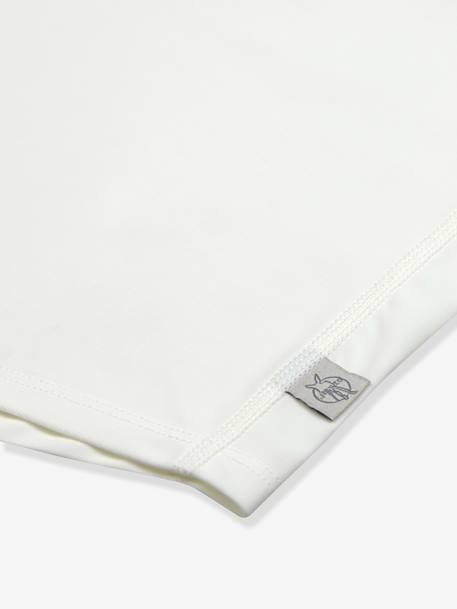 Tee-shirt de bains anti UV enfant LÄSSIG manches courtes écru+pêche+sable+vert 3 - vertbaudet enfant 