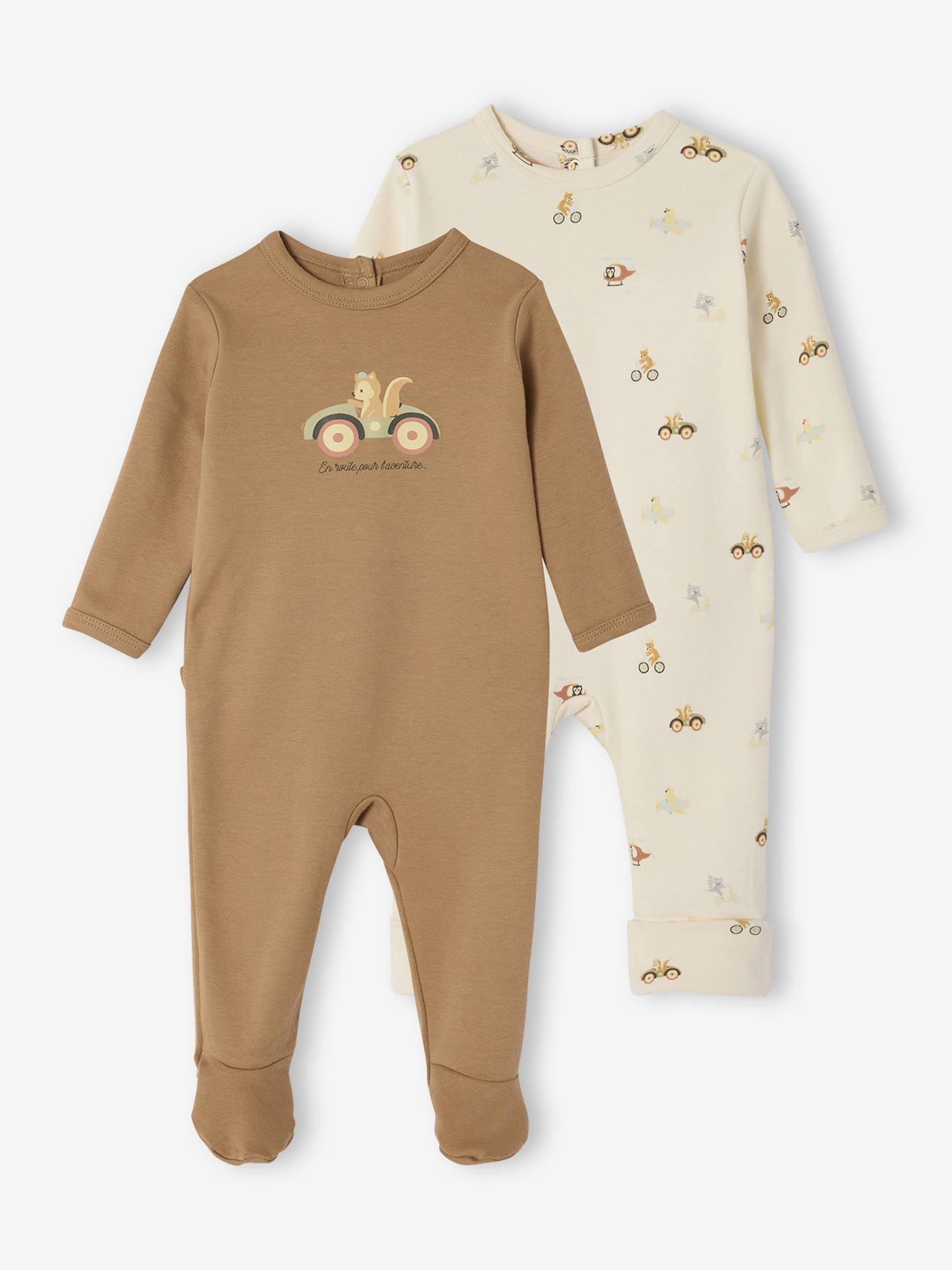 Lot de 2 pyjamas bb garon naissance transformables cru 19 €