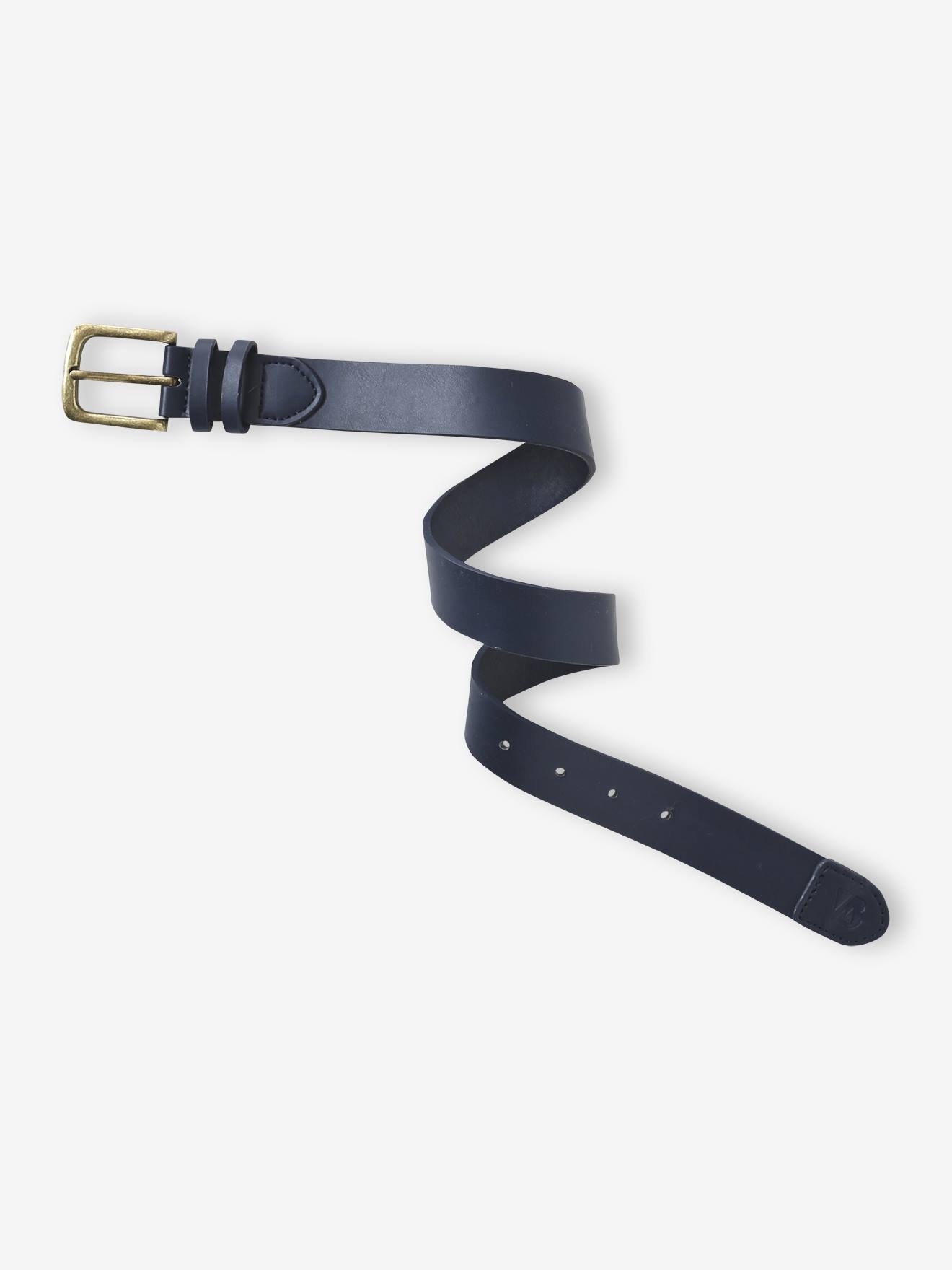 Ceinture classique garçon marine