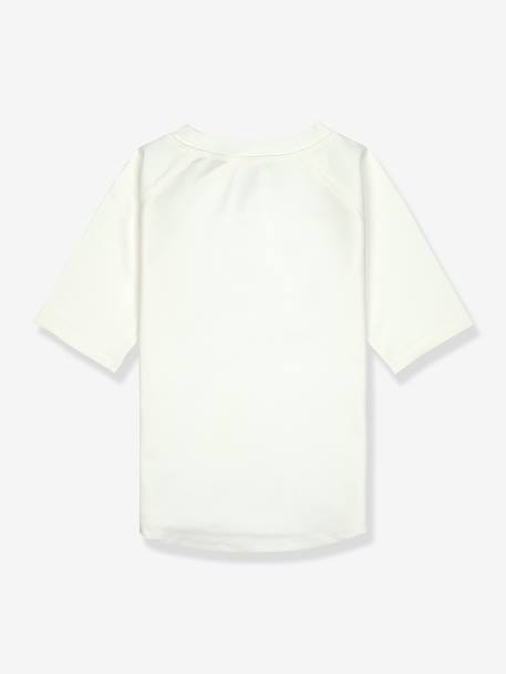 Tee-shirt de bains anti UV enfant LÄSSIG manches courtes écru+pêche+sable+vert 2 - vertbaudet enfant 