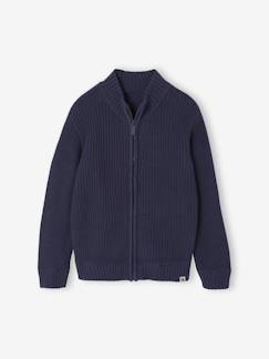Gilet Col Montant Manches Longues garçon  - vertbaudet enfant