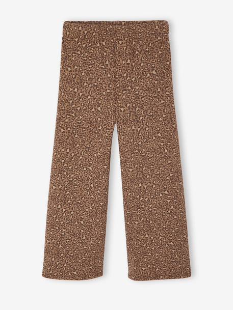 Fille-Legging fille large polaire 