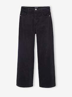 Pantalon large en velours côtelé fille  - vertbaudet enfant