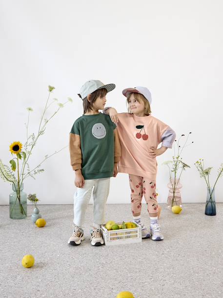 Garçon-Pull, gilet, sweat-Sweat-Sweat enfant Smile Little Gang LÄSSIG