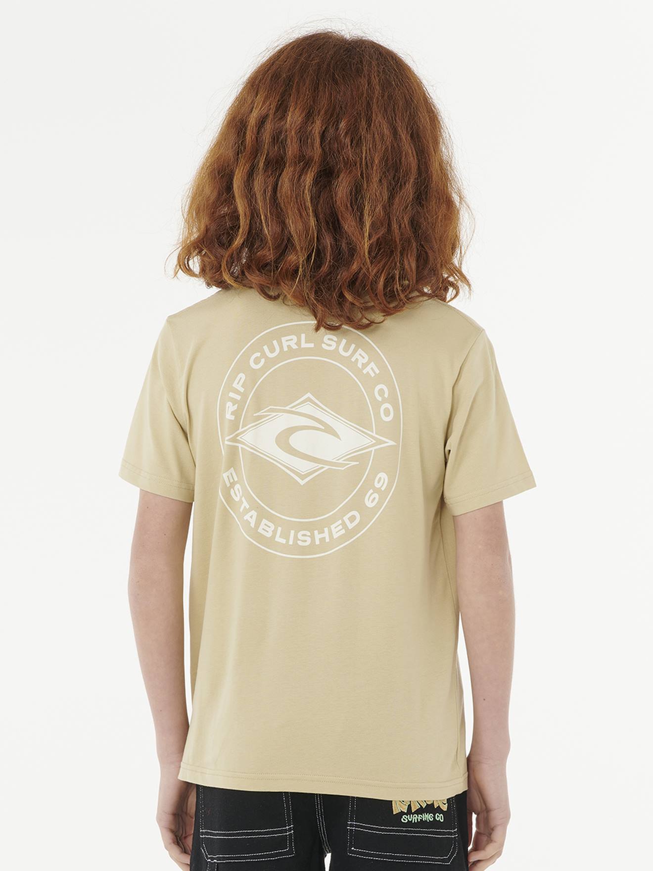 Tee-shirt Stapler manches courtes beige