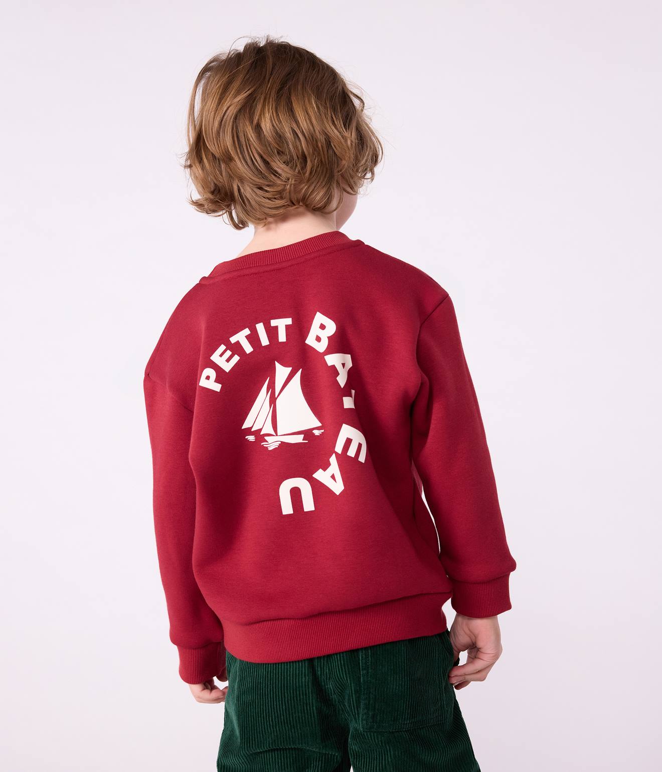 Sweat enfant rouge