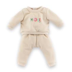 Jouet-Poupons et poupées-Jogging beige pour poupon 42 cm