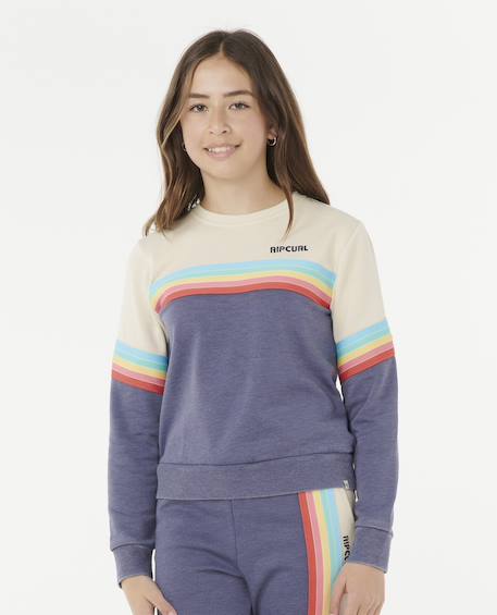 Sweat Surf Revival Crew fille  - vertbaudet enfant