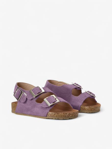 Sandales vacay enfant en cuir vegan Beige+Brown+Green+Light brown+Mustard+Purple+Red 29 - vertbaudet enfant 