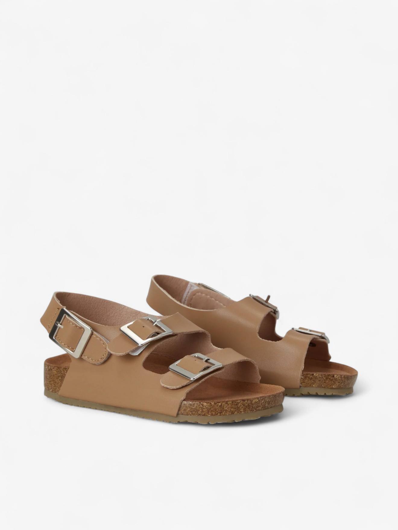 Sandales Chill Enfant En Cuir Vegan Latte (Babymocs) - Image 2