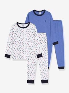 -Lot de 2 pyjamas enfant en coton imprimé