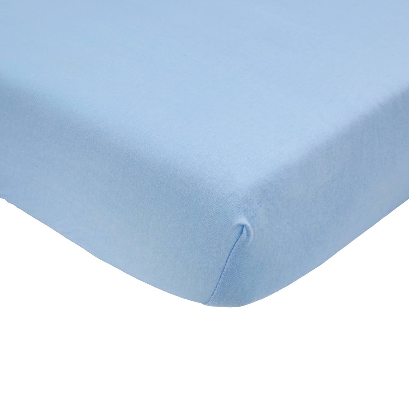 Drap Housse Oeko-tex® Standard 100 Bleu Ciel