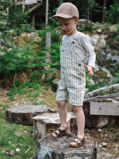 Sandales vacay enfant en cuir vegan Beige+Brown+Green+Light brown+Mustard+Purple+Red 12 - vertbaudet enfant 