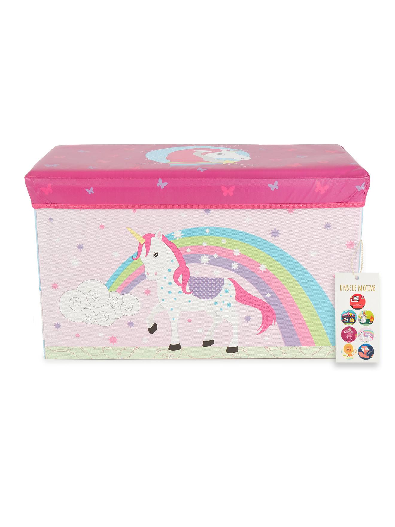 Coffre À Jouets Licorne, Jusqu’à 80 Kg Licorne
