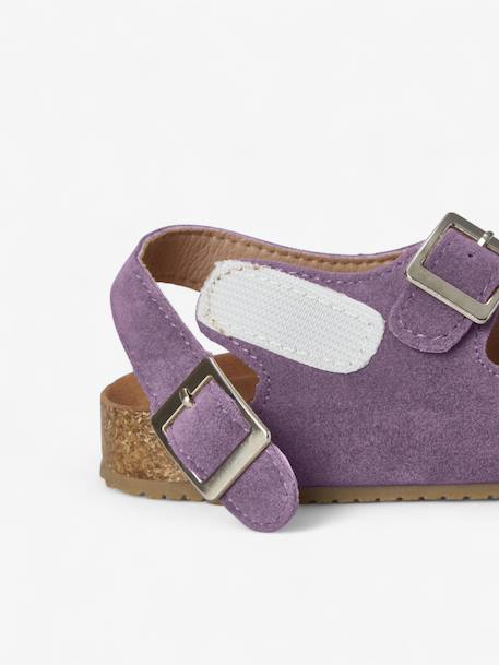 Sandales vacay enfant en cuir vegan Beige+Brown+Green+Light brown+Mustard+Purple+Red 30 - vertbaudet enfant 