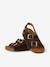 Sandales vacay enfant en cuir vegan Beige+Brown+Green+Light brown+Mustard+Purple+Red 8 - vertbaudet enfant 