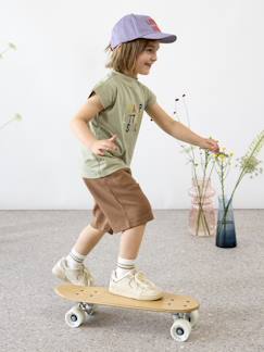 Garçon-T-shirt, polo, sous-pull-T-shirt kaki enfant Little Gang LÄSSIG