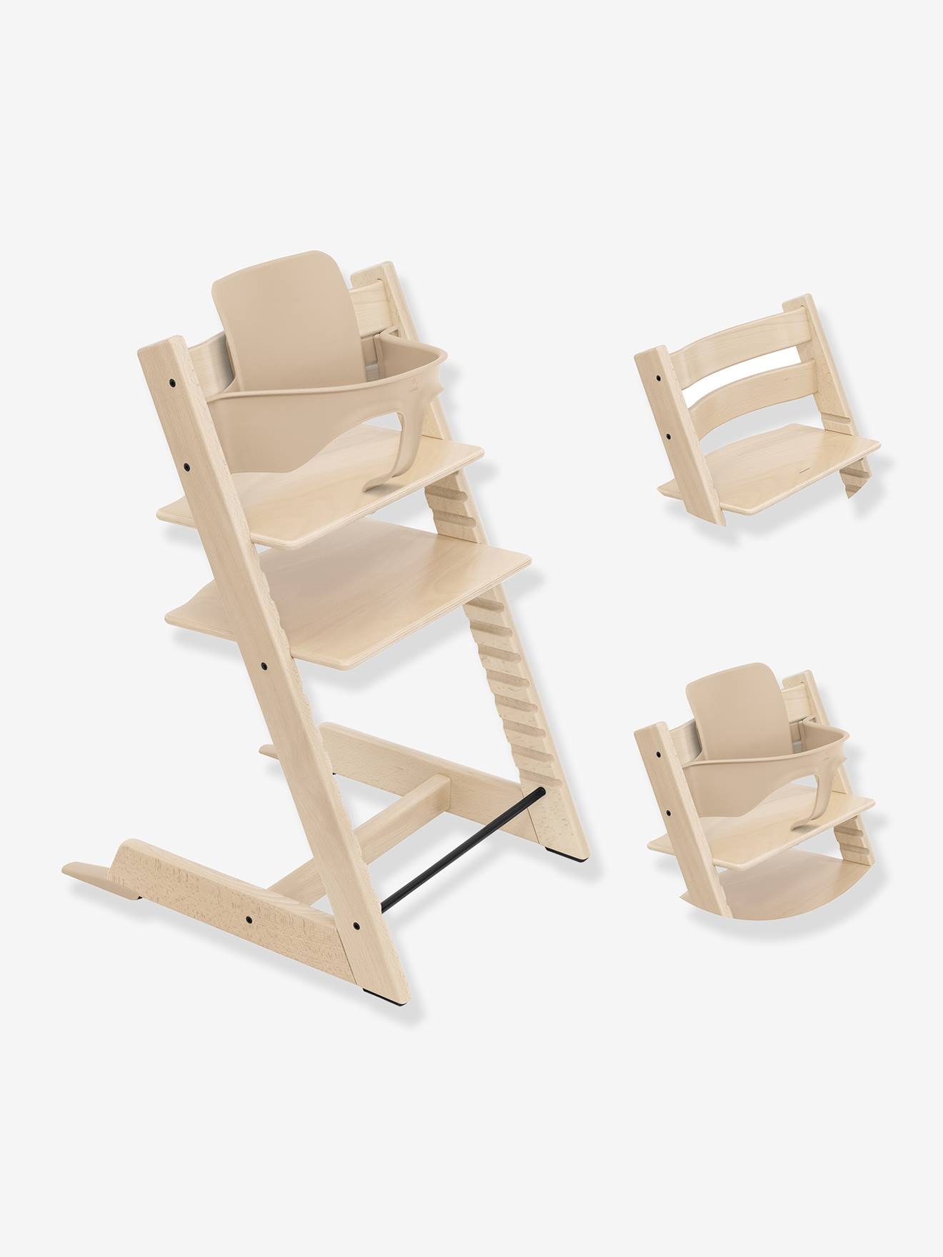 Tripp Trapp pack chaise + babyset beige (Stokke) - Couverture
