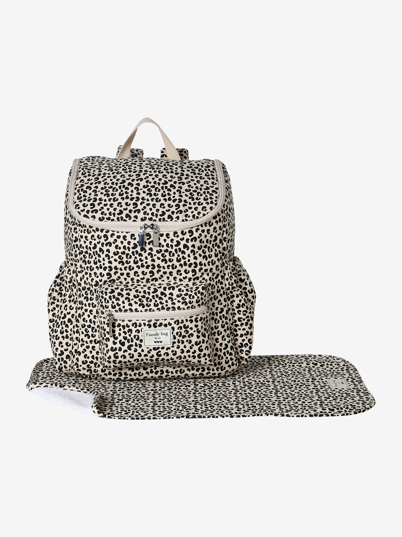 Sac à dos Urban Citylife avec tapis à langer écru (Vertbaudet) - Image 1
