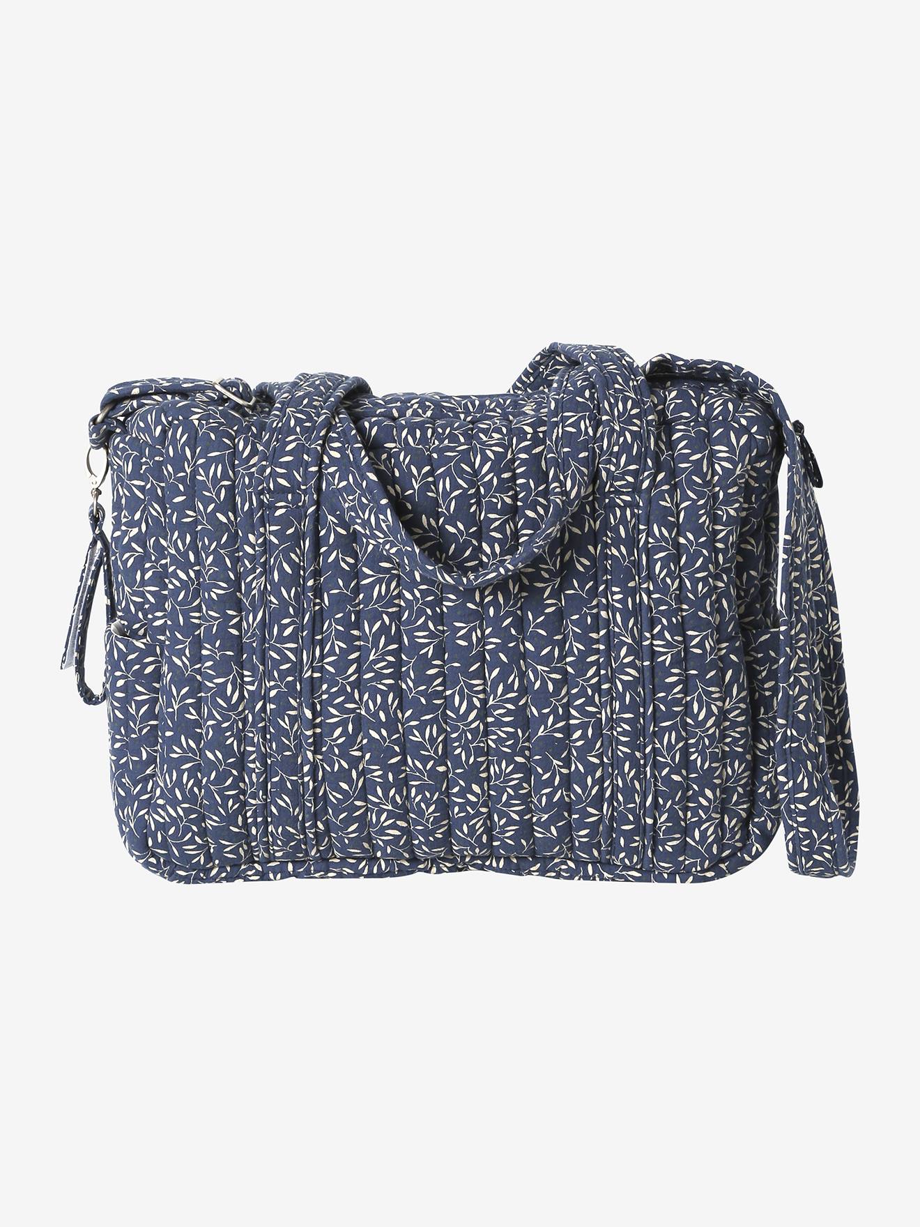Sac à langer en gaze de coton JOIOSA bleu nuit (Vertbaudet) - Image 2