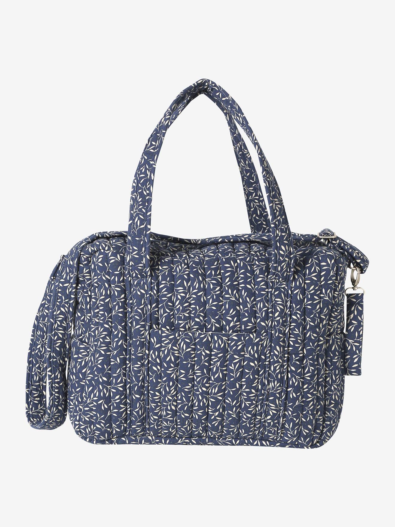 Sac à langer en gaze de coton JOIOSA bleu nuit