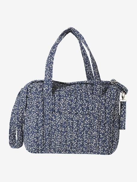 Vertbaudet - Sac à langer en gaze de coton JOIOSA bleu nuit