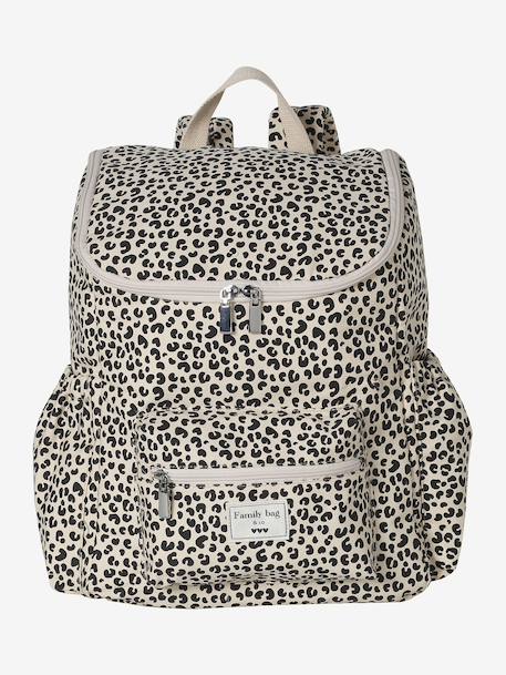 Vertbaudet - Sac à dos Urban Citylife avec tapis à langer écru