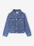 Veste jean fille bleu clair+bleu moyen 12 - vertbaudet enfant 