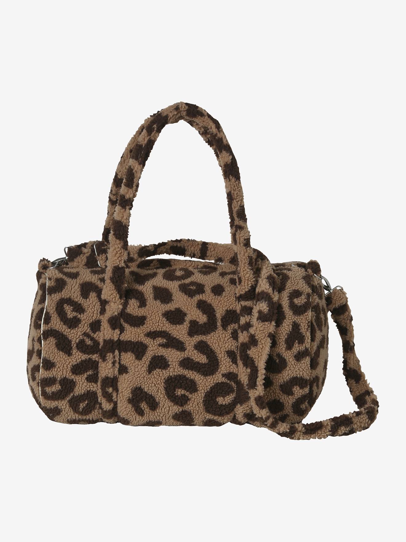 Sac à langer Baby Roll en peluche café