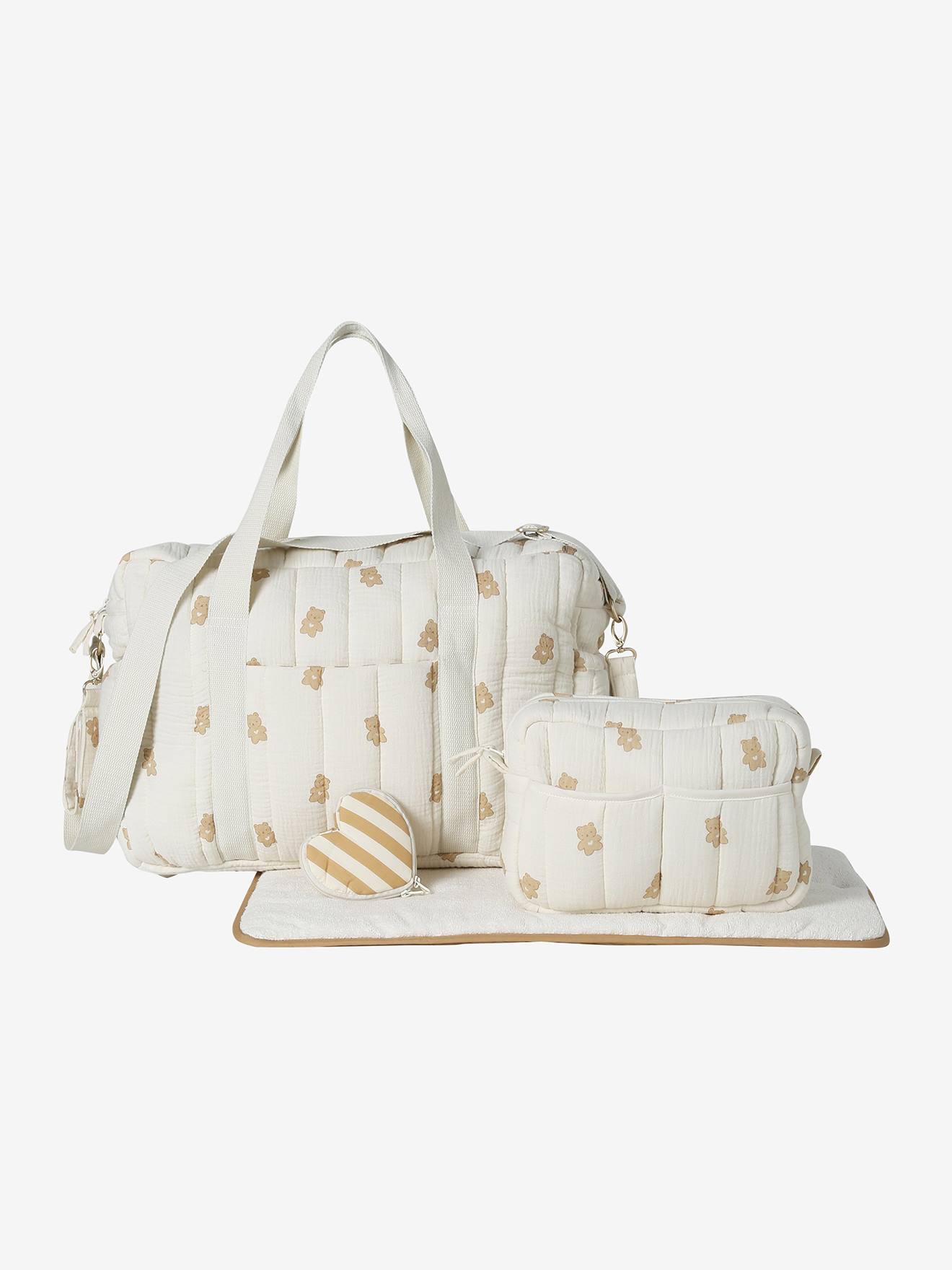 Sac à langer COLINA gaze de coton teddy (Vertbaudet) - Image 2