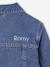 Veste jean fille bleu clair+bleu moyen 10 - vertbaudet enfant 