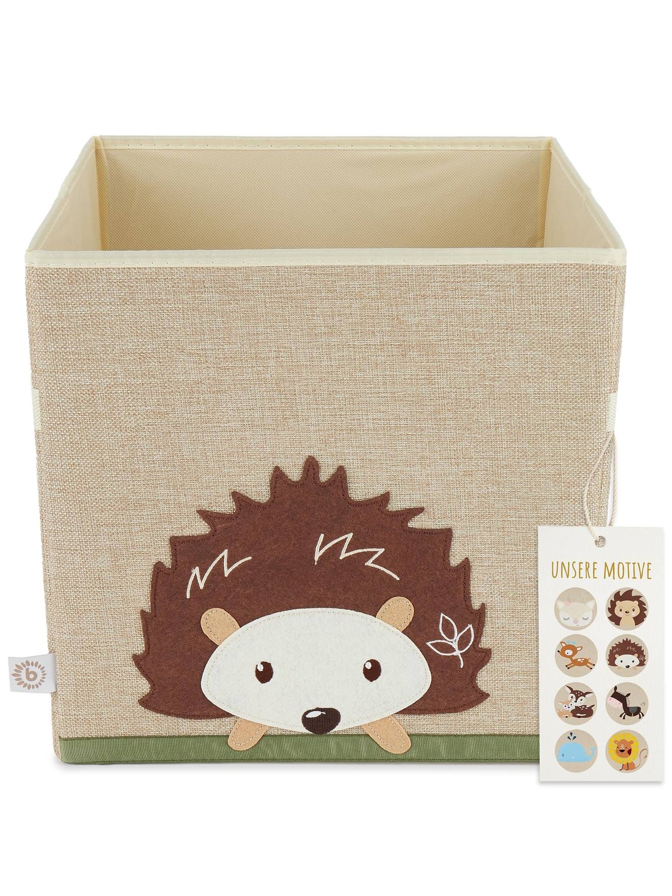 Boîte De Rangement Pliable - Motif Hérisson Hérisson