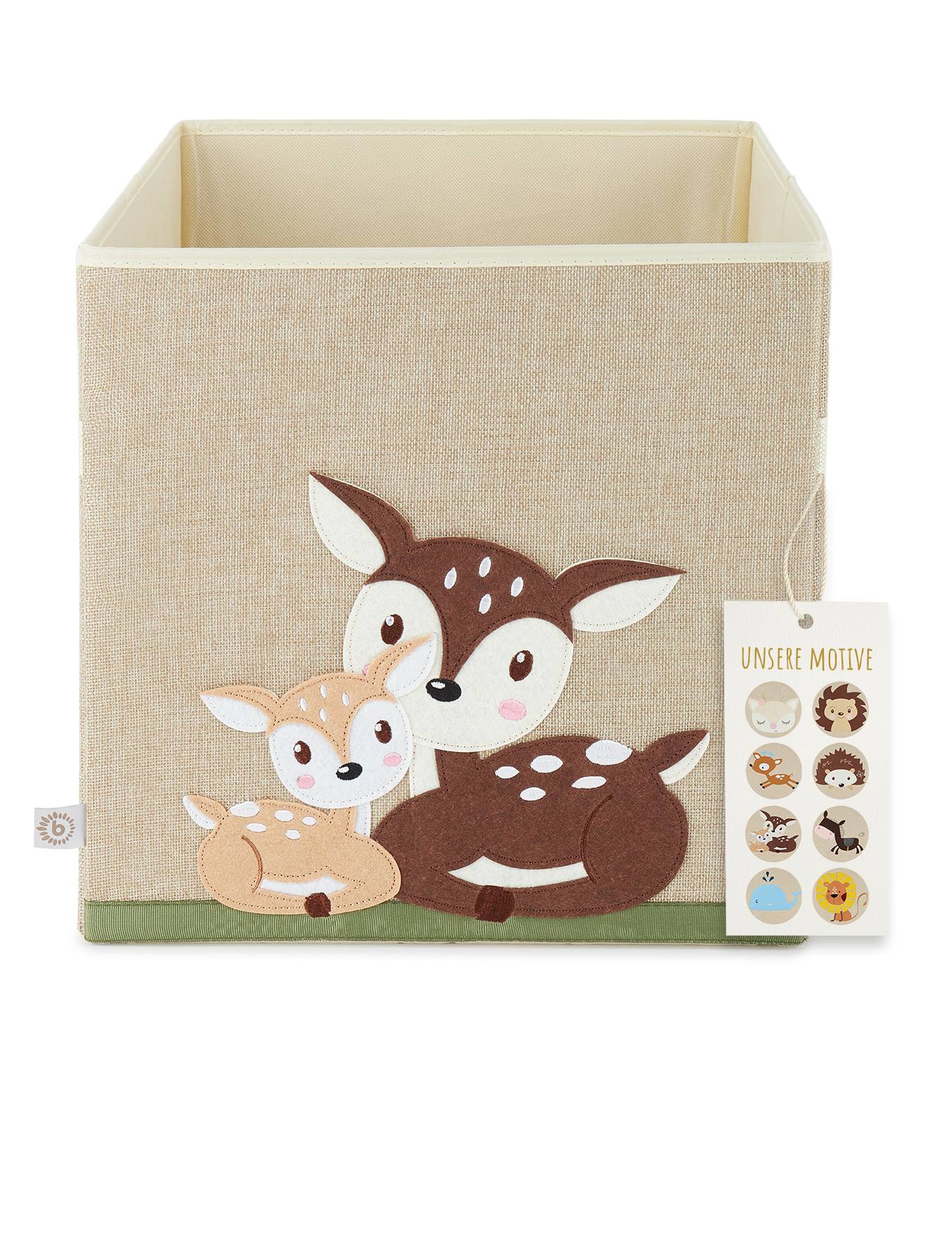 Boîte De Rangement Pliable - Motif Chevruils Chevruils