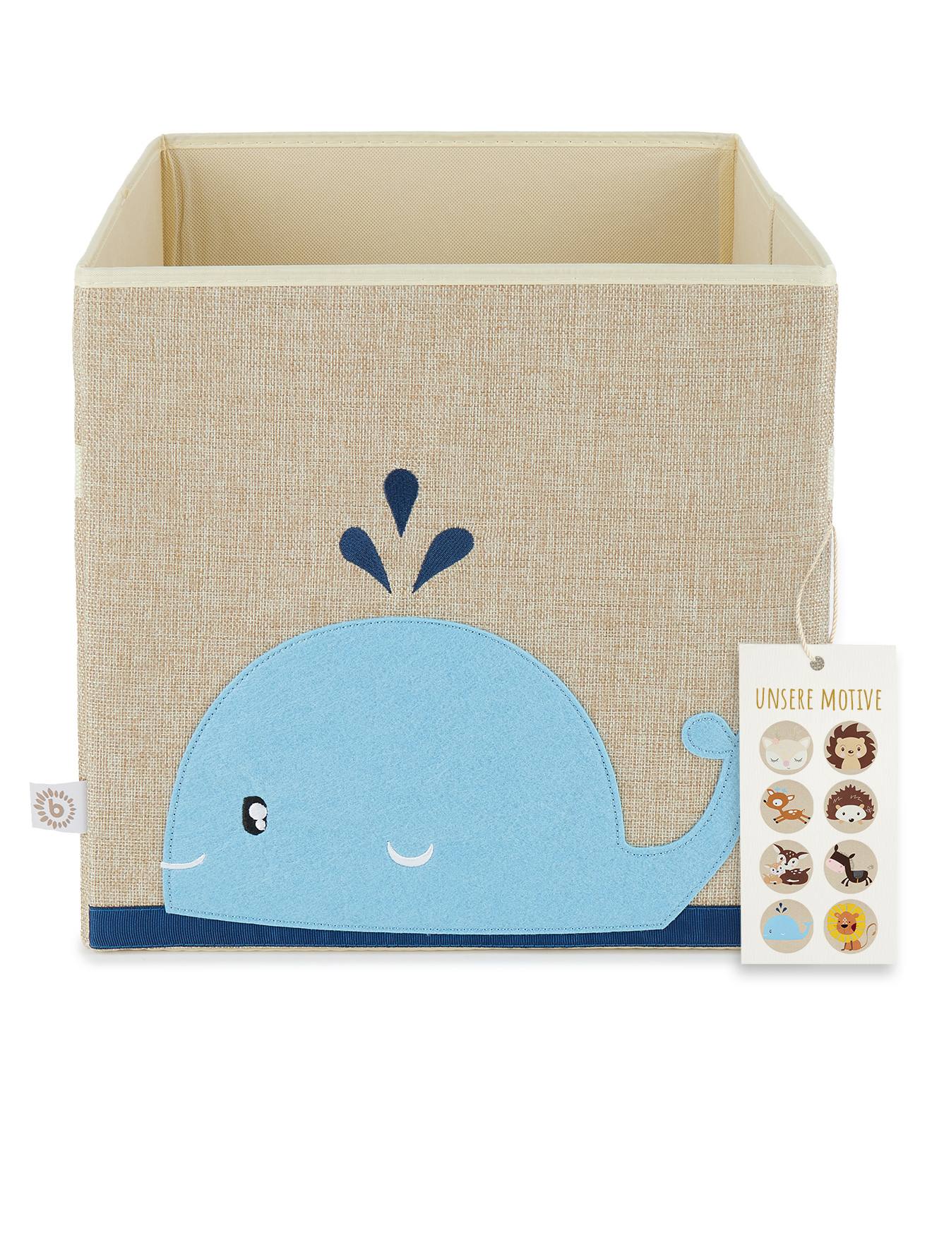 Boîte De Rangement Pliable - Motif Baleine Baleine