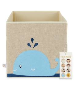 Boîte de rangement pliable - motif baleine  - vertbaudet enfant