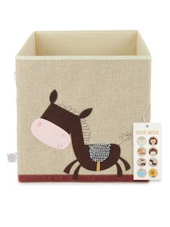Boîte de rangement pliable - motif âne  - vertbaudet enfant