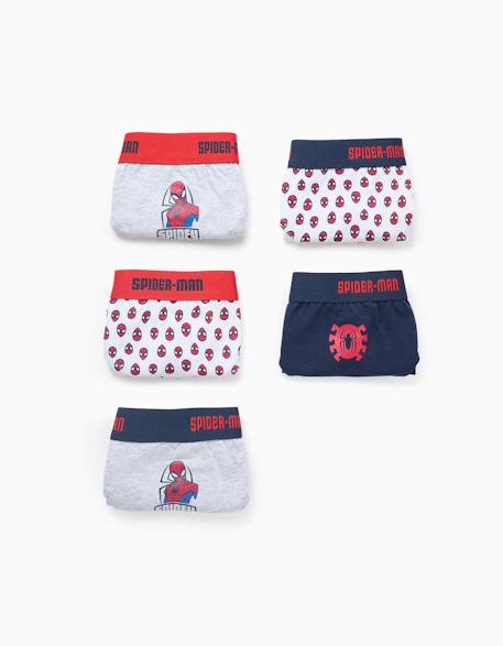 Garçon-Pack 5 slips spider-man