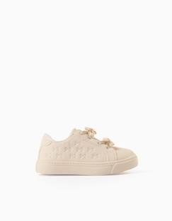 Chaussures-Chaussures bébé 17-26-Baskets avec texture et nœuds