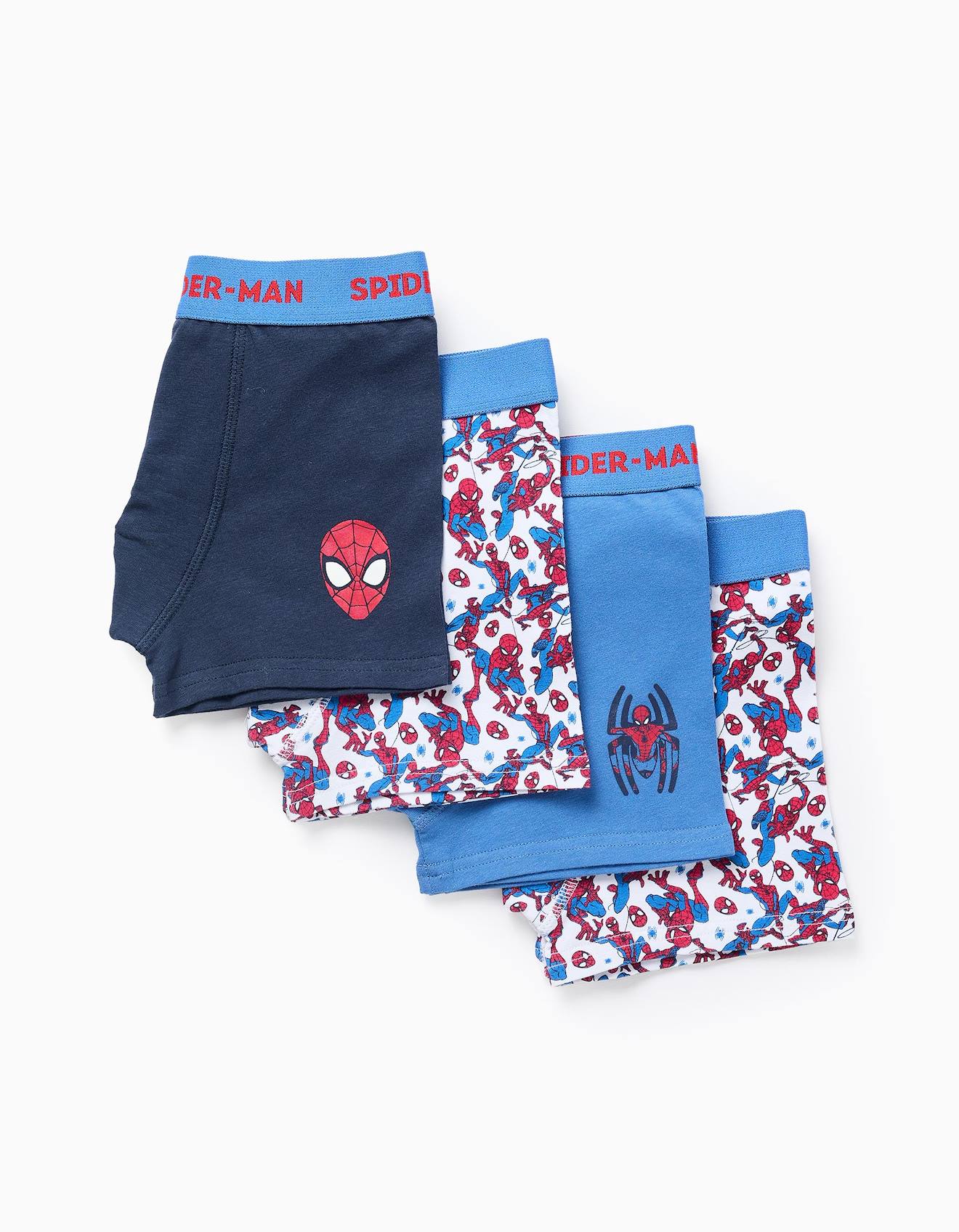 Pack 4 Boxers Spider-man Multicolore