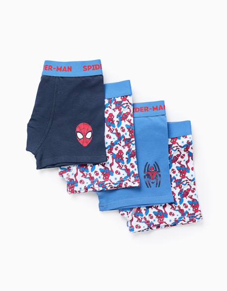 Garçon-Pack 4 boxers spider-man