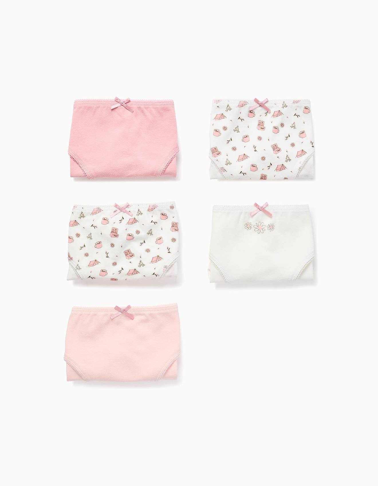 Pack 5 Culottes Multicolore