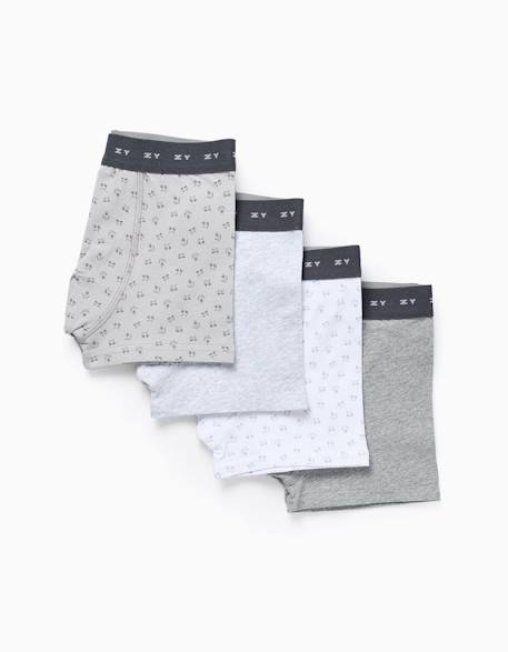 Garçon-Pack 4 boxers monstres des émotions